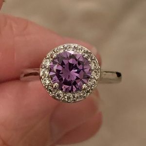 Purple ring size 6